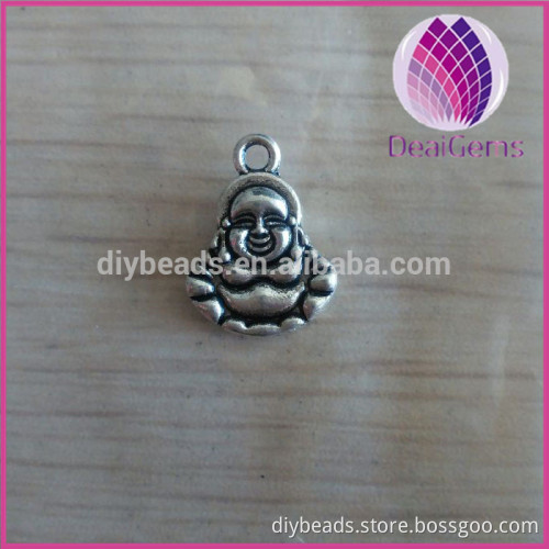 Tibetan silver Buddha pendants charms for prayer beads and Tassel